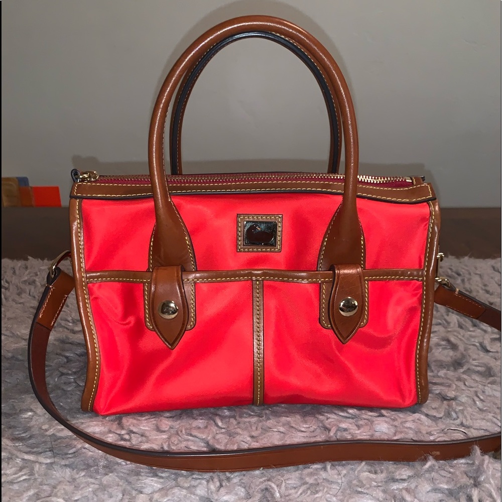 Sold - Red Dooney&Bourke small satchel
